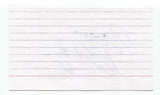 Aaron Berg Signed Index 3x5 Card Autographed Signature Actor Comedian