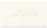 Bob Rae Signed 3x5 Index Card Autographed Signature Ontario Premier Politician
