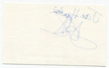 Jane Hawtin Signed 3x5 Index Card Autographed Canadian Radio Personality