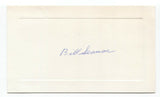 William Seaman Signed Card Autographed Photographer Pulitzer Prize Winner