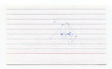 Tia Altinay Signed 3x5 Index Card Autographed Signature Actress