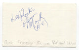 National Velvet - Mark Crossley Signed 3x5 Index Card Autographed Signature