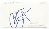 Ours - Anthony DeMarco Signed 3x5 Index Card Autographed Signature Keyboards