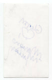 Monique Marvez Signed Index 3x5 Card Autographed Signature Comedian