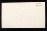 Barry Clemens Signed 3x5 Index Card Autographed Signature Basketball 