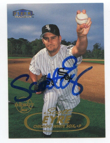 1998 Fleer Tradition Scott Eyre Signed Card Baseball MLB Autographed AUTO #197