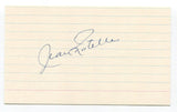 Jean Ratelle Signed Index Card Autographed Hockey NY Rangers Hockey Hall of Fame