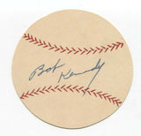 Bob Kennedy Signed Paper Baseball Autographed Signature Chicago White Sox