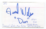 Don Williston Signed 3x5 Index Card Autographed Actor Dark Matter Good Witch