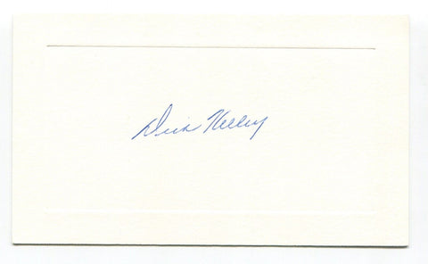 Dick Kelley Signed Card Autograph MLB Baseball Roger Harris Collection