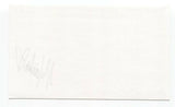 Sugar Jones Maiko Watson Signed 3x5 Index Card Autographed Signature