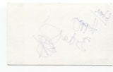 Todd Glass Signed 3x5 Index Card Autographed Signature Comedian