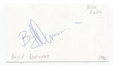 Blue Rodeo - Bazil Donovan Signed 3x5 Index Card Autographed Signature Band