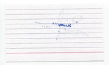 Simon Jones Signed 3x5 Index Card Autographed Signature Hitchhiker's Guide