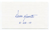 Dean Koontz Signed 3x5 inch Index Card Autographed Signature Writer Author