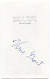 Verne Grant Signed Photo Autographed Vintage Botanist Signature