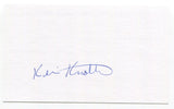 Kevin Knotts Signed 3x5 Index Card Autographed Actor Gangland Redemption