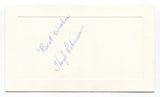 Floyd Robinson Signed Card Autograph Baseball MLB Roger Harris Collection