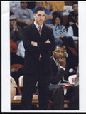 Dan Leibovitz Signed 8x10 Photo College NCAA Basketball Coach Autographed