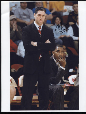 Dan Leibovitz Signed 8x10 Photo College NCAA Basketball Coach Autographed