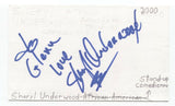 Sheryl Underwood Signed 3x5 Index Card Autographed Signature Comedian Actress