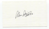 Alvin Davis Signed 3x5 Index Card Baseball Autographed Seattle Mariners