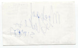 Michael Blake Signed 3x5 Index Card Autographed Signature Actor