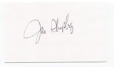 Joe Shipley Signed 3x5 Index Card Autographed MLB Baseball San Francisco Giants