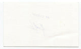 Geoff Pevere Signed 3x5 Index Card Autographed Signature Author