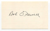 Bob O'Farrell Signed Index Card Autographed Baseball MLB Chicago Cubs Debut 1915