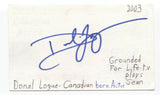 Donal Logue Signed 3x5 Index Card Autographed Signature Actor Vikings