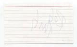 Roger Lima Signed 3x5 Index Card Autographed Manganelli Signature Less Than Jake