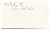 Bucky McElroy Signed 3x5 Index Card Autographed Football Southern Miss Chicago