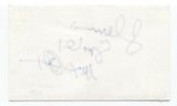Max Alexander Signed 3x5 Index Card Autographed Signature Actor Comedian