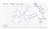 Kim Thuy Signed 3x5 Index Card Autographed Signature Author Writer