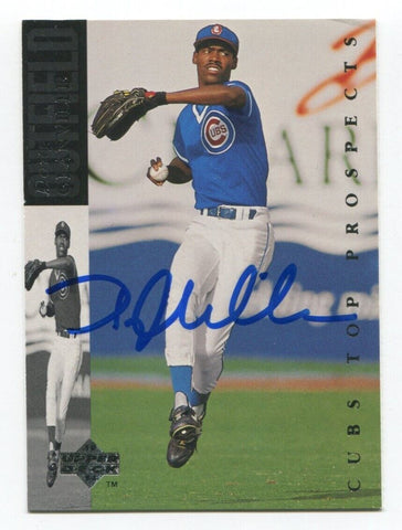 1994 Upper Deck Minors Doug Glanville Signed Card Baseball Autograph AUTO #85