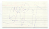 Ron Proulx Signed 3x5 Index Card Autographed Signature Music Producer Twist Film