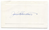 James Garfield Gardiner Signed Card Autographed Signature Canadian Politician