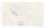 Rudy Coby Signed Index 3x5 Card Autographed Signature Comedian Magician Labman