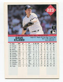 1992 Fleer Dave Eiland Signed Card Baseball Autographed #223