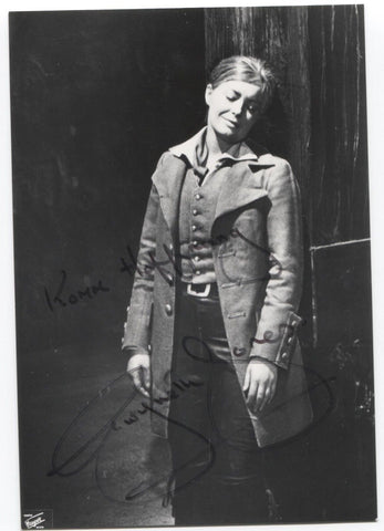 Gwyneth Jones Signed Photo Autographed Signature Soprano