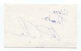 K.P. Anderson Signed 3x5 Index Card Autographed Signature Comedian Comic Writer