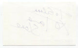 Joydrop - Tara Stone Signed 3x5 Index Card Autographed Signature Band