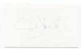 Allen Kurzweil Signed 3x5 Index Card Autographed Signature Author Writer