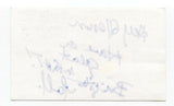 Brigitte Gall Signed 3x5 Index Card Autographed Signature Comedian Comic