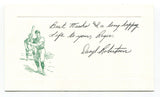 Daryl Robertson Signed Card Autograph Baseball MLB Roger Harris Collection