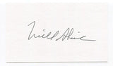 Neill Sheridan Signed 3x5 Index Card Autographed MLB Baseball Boston Red Sox