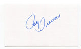 Roy Sievers Signed 3x5 Index Card Autographed MLB Baseball Washington Senators