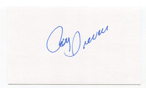 Roy Sievers Signed 3x5 Index Card Autographed MLB Baseball Washington Senators