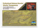 Chris Toupence Signed Trading Card Professional Balance Boarder Vew-Do